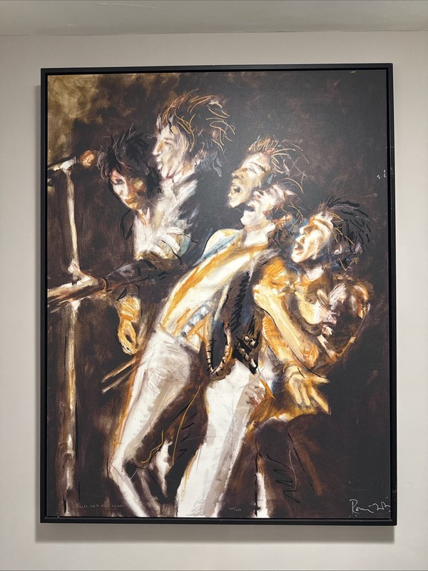 Faces, We’ll Meet Again – Ronnie Wood Painting 129/250