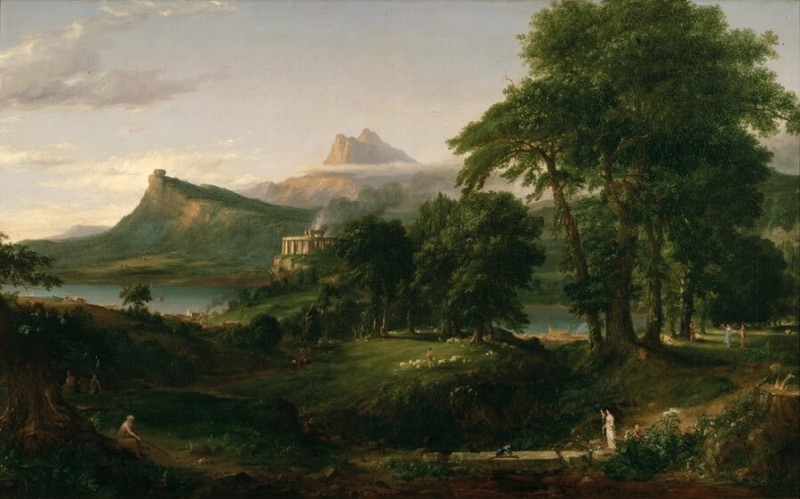 Art Prints - Thomas Cole - Course of Empire - Complete Set - 11X17 gallery
