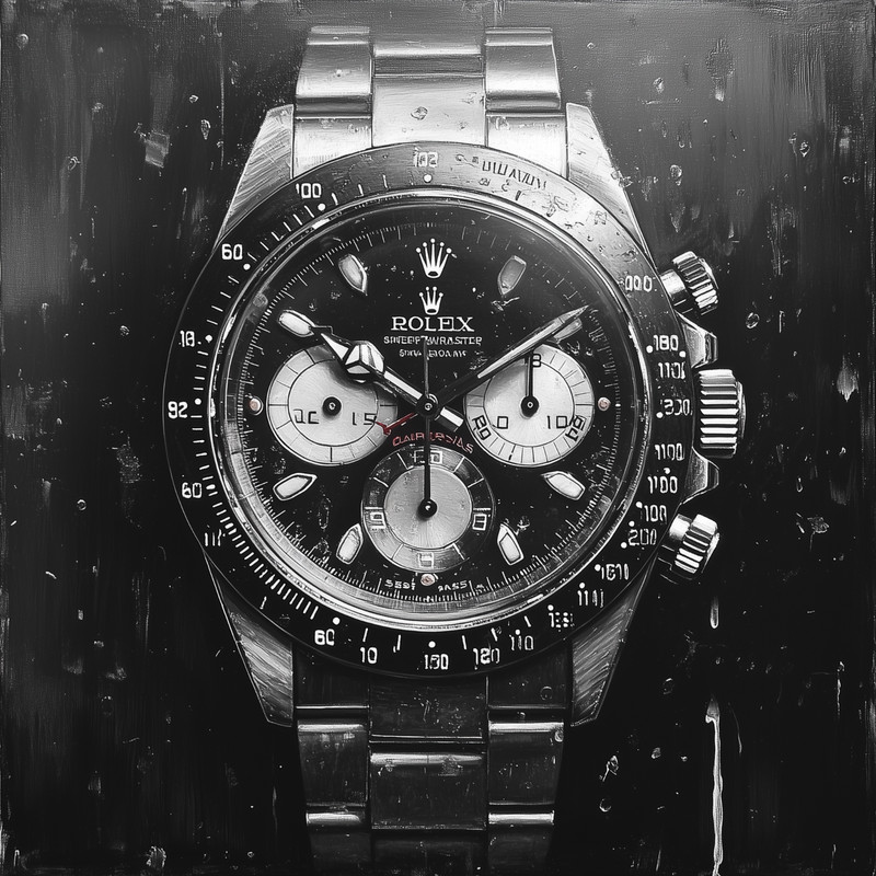 Rolex Watch Pop Art 24×24 Giclée Art Print Ltd 1/25 Signed COA Rombley V93