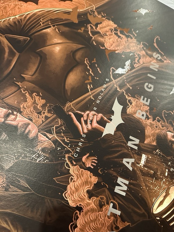 Jake Kontou - Batman Begins - 24 x 36 inches Regular edition of 86 gallery
