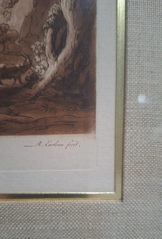 Claude Lorrain Earlom Engraving Plate 89 Liber Veritatis c.1776 Antique Print gallery