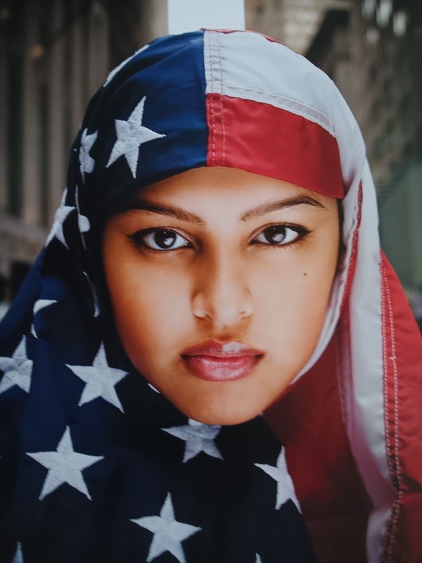 Ridwan Adhami "I Am America" Shepard Fairey "Greater than Fear" S/N Poster OBEY
