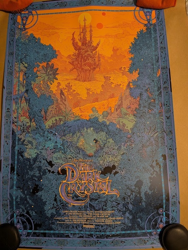 Kilian Eng The Dark Crystal VARIANT LE #/150 Movie Poster Art Screen Print BNG gallery
