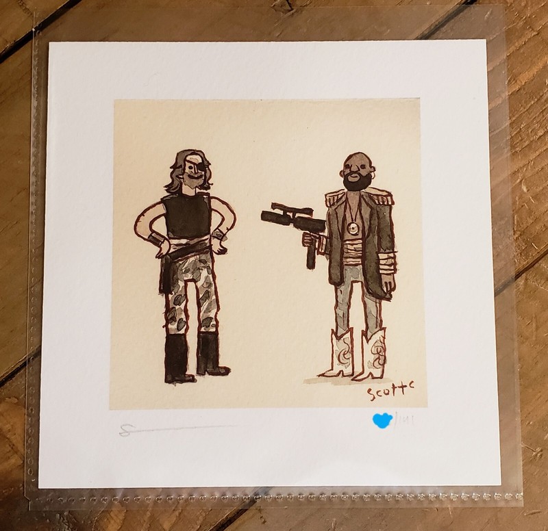 Scott C Escape From York NY LA Art Print Poster /141 Signed John Carpenter Mondo