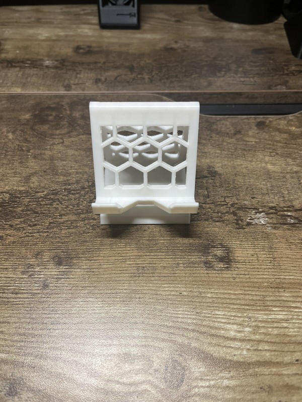 3d Printed PLA Print Honeycomb Phone Stand