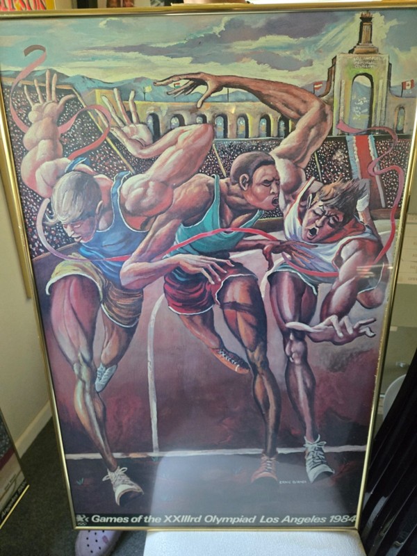 Ernie Barnes "The Finish"