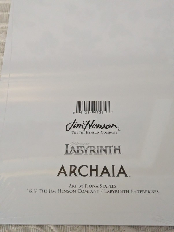 Jim Henson Labyrinth Kickstarter set of 12 framable prints 7x11 inches gallery