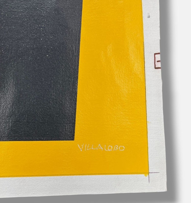 Nelson Villalobo Ferrer "Mascara Sintetica" P.T. 2002 Limited Signed Wall Art gallery