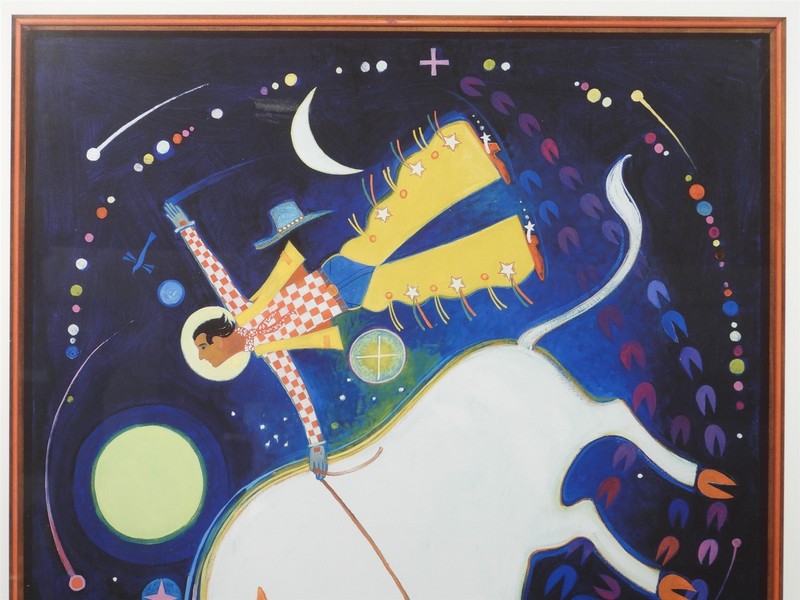 Allan Mardon Rodeo Dance Bradford Brinton Memorial Color Lithograph - 2005 gallery