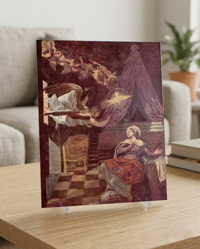 Tintoretto Paintings on Ceramic Tile – Fine Art Décor -You Choose the Art & Size