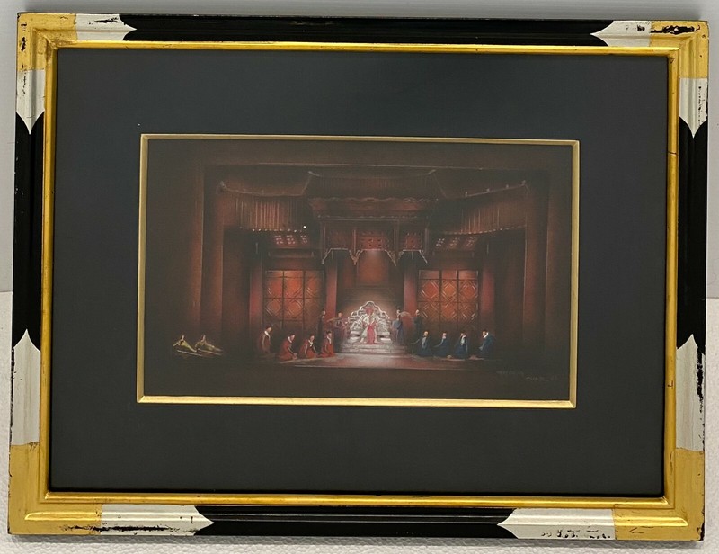 Vintage Gouache Original Signed & Circa 1980’s
