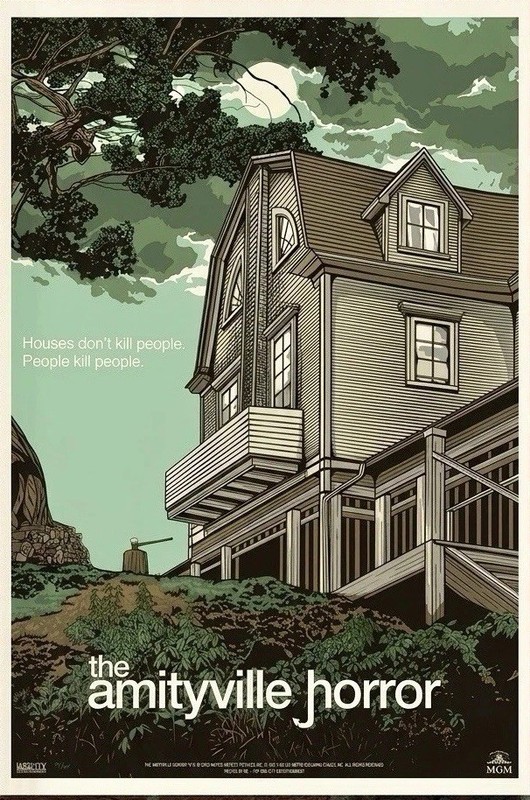 AMITYVILLE HORRER Movie Poster -N.E. – 2013 – Odd City – Limited Edition of 225