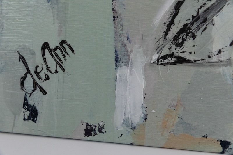 Be Free deAnn Glazed Print on Canvas 24x24 Gallery-Wrapped Excellent Condition gallery