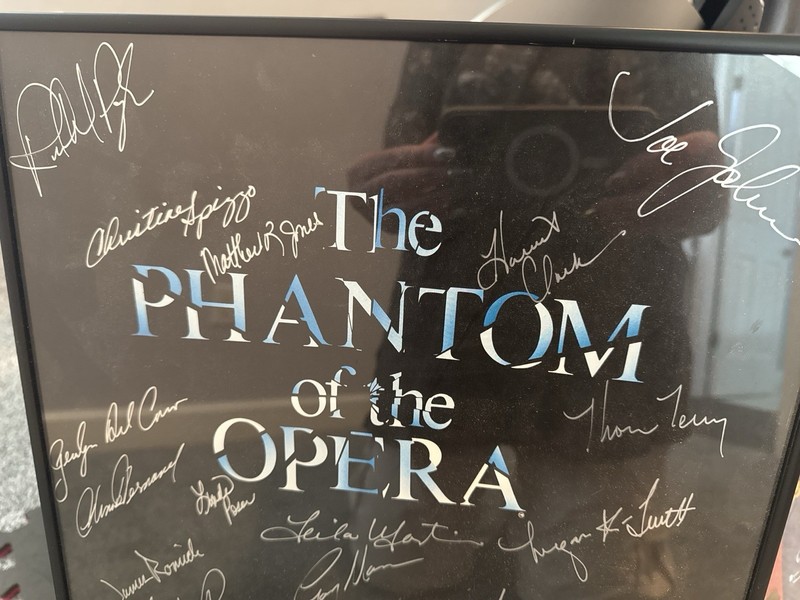 Broadway Wall Art Set – Phantom, RENT, Lion King | Framed Signed Prints (3) gallery