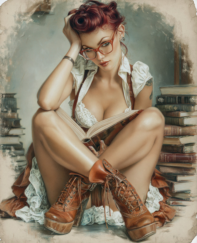 8×10 Character Illustration Art Print – 833427754