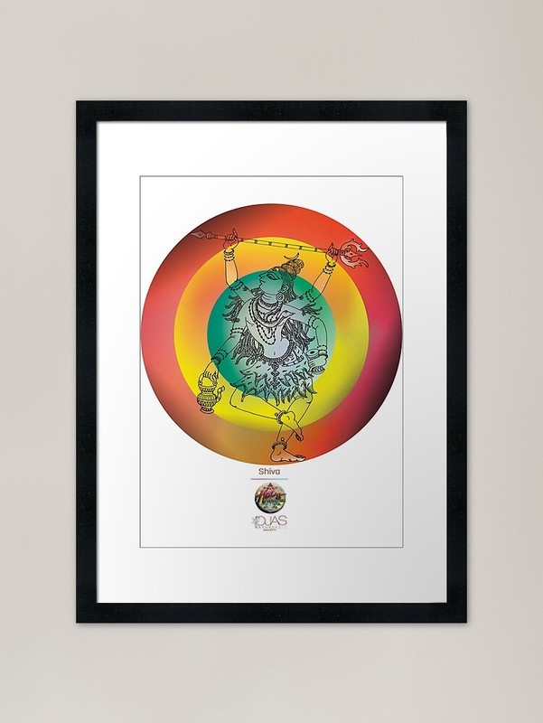 Shiva Framed Art Print Framed Wall Art Poster Canvas Print Picture