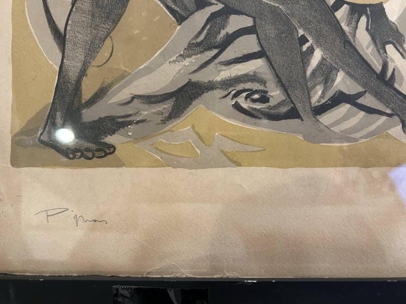 Abstract Print Signed & Numbered Artist Unknown gallery