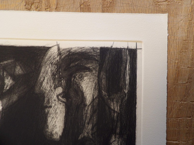 Will Petersen "Dancer Timed" SOFT GROUND ENGRAVING LAKESIDE STUDIO 1983 INTAGLIO gallery