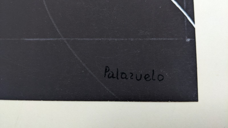 Pablo Palazuelo, Abstract Composition, Screen Print, Signed in Print, 1980 gallery