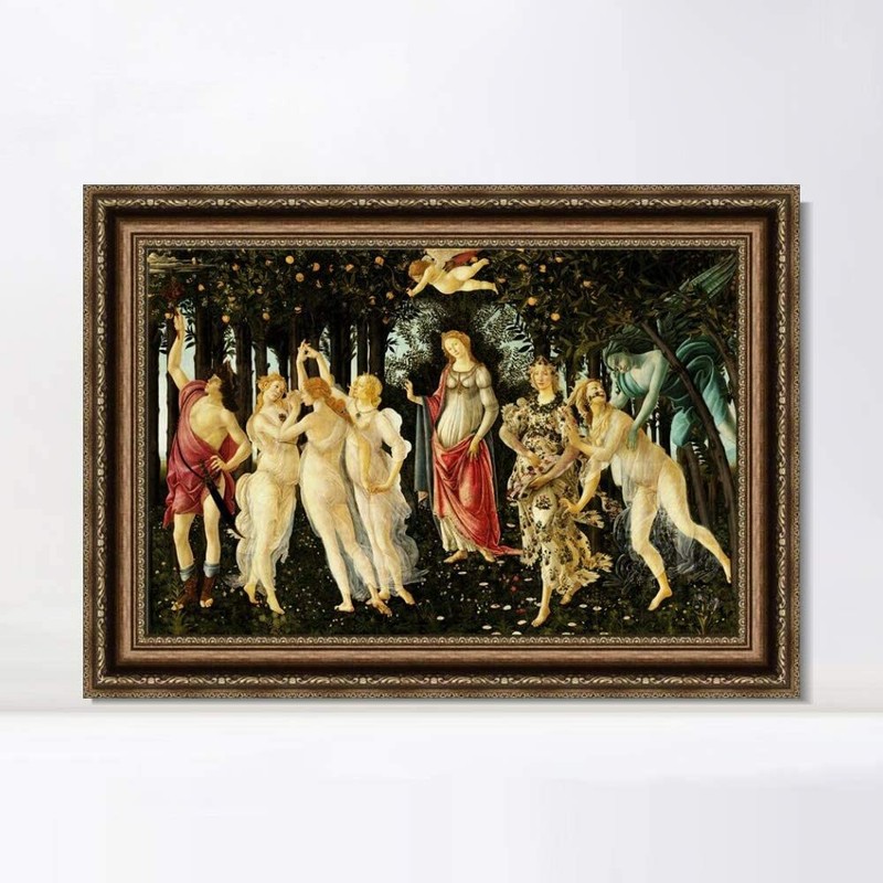 Framed Art Print La Primavera Allegory of Spring by Sandro Botticelli 28″x40″