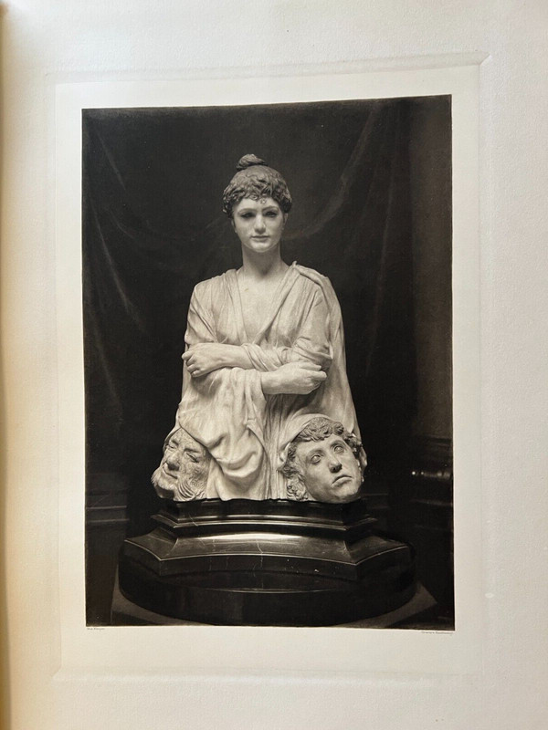 MAX KLINGER «Salome Marmor, Eigenthum Des Stadtischen» Etching Print, 14″ x 19″