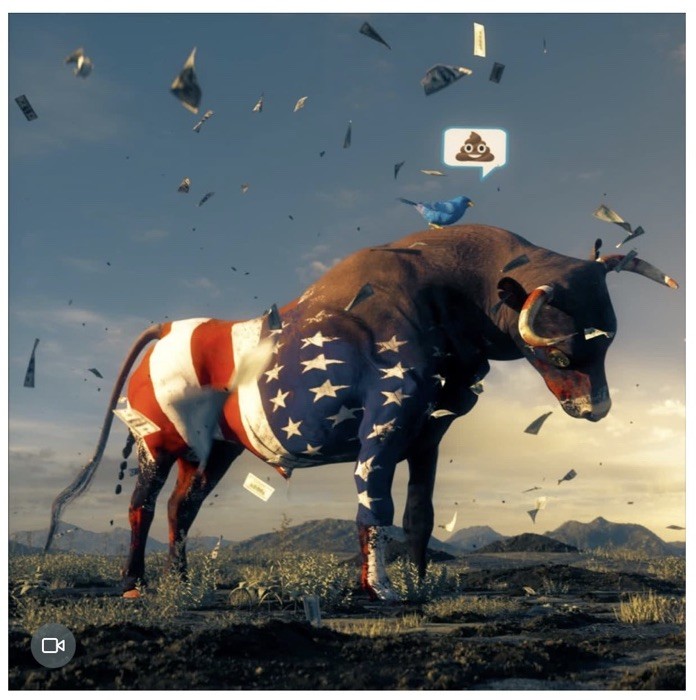 Beeple “Politics Is Bullshit” Physical N F TDigital Art “The First Drop” #39/100 gallery