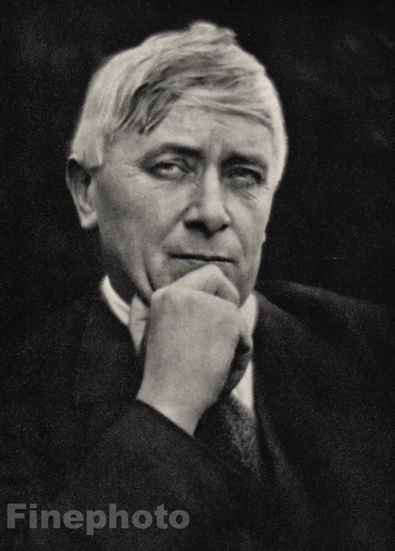 1915/66 MAURICE MAETERLINCK Literature Theatre Photo Art By ALVIN LANGDON COBURN