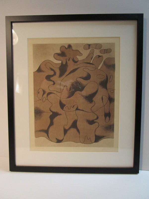 Willi Baumeister Original Lithograph - “Waldemensch" - SIGNED
