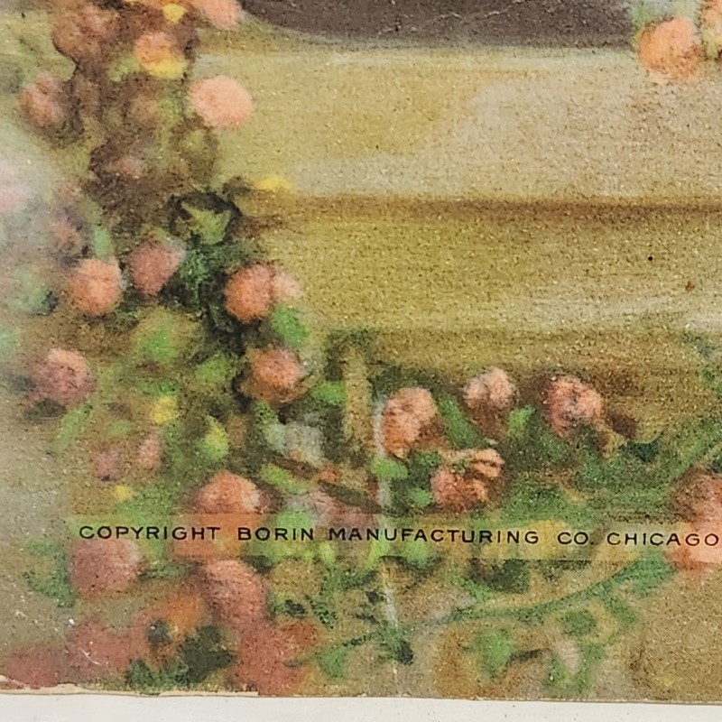 Antique 1920 Framed Art R. Atkinson Fox 'Sunset Dreams' 23.5"x15.75" Borin Manuf gallery