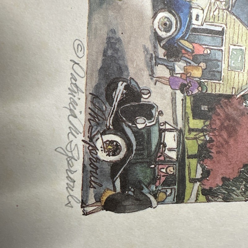 Norris TN Lithograph Limited Edition Artist Signed Patricia Sprouls 33/500 vtg. gallery