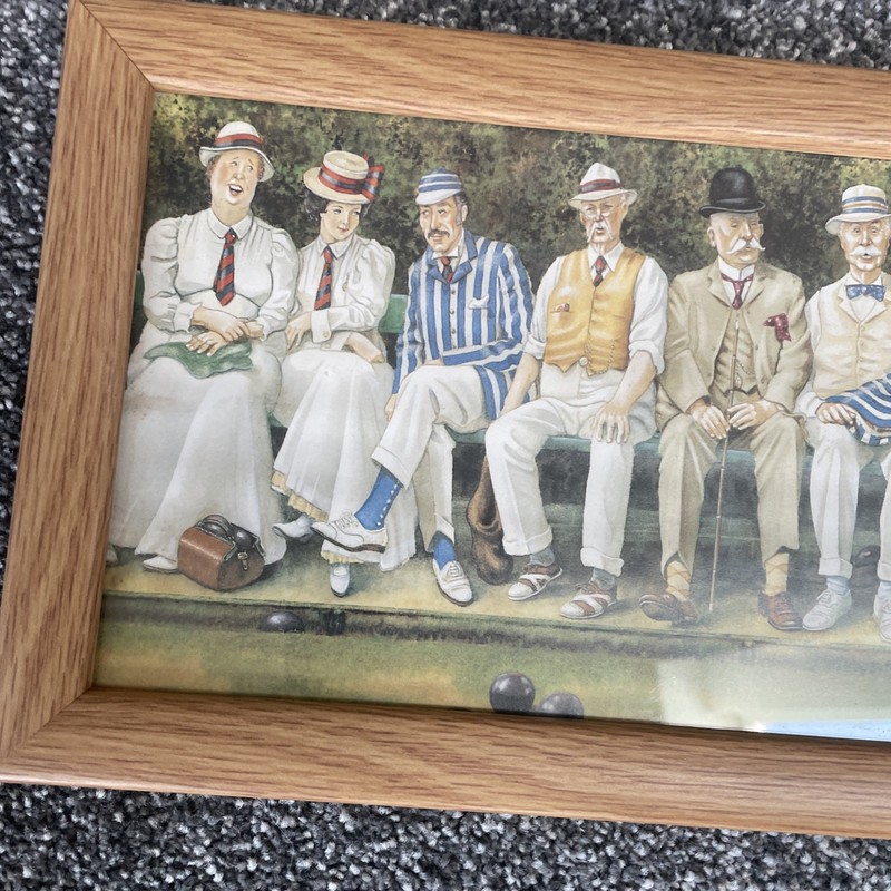 Framed Print, Bowls - Nine Ends Down By Jedd 35cm x 19cm gallery