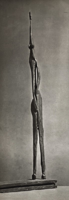 1949 Brassai Original Photo Gravure Of Pablo Picasso 1931 Bronze Sculpture Long