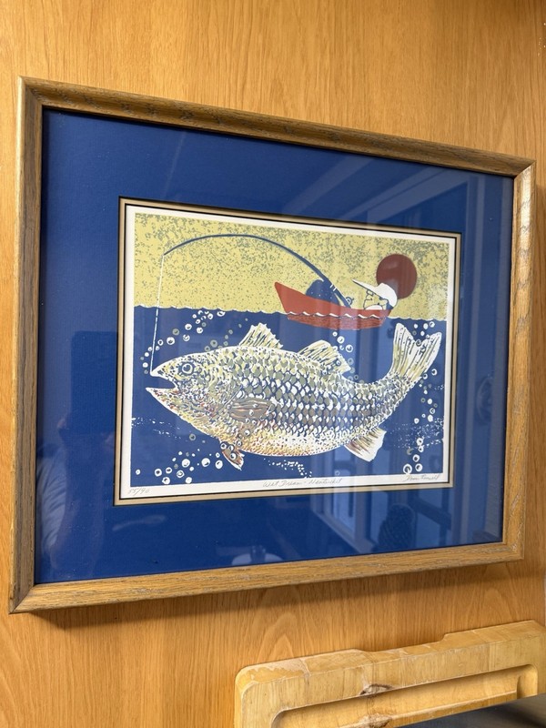Donn Russell “ Wet Dream “- Nantucket Signed & Numbered and framed