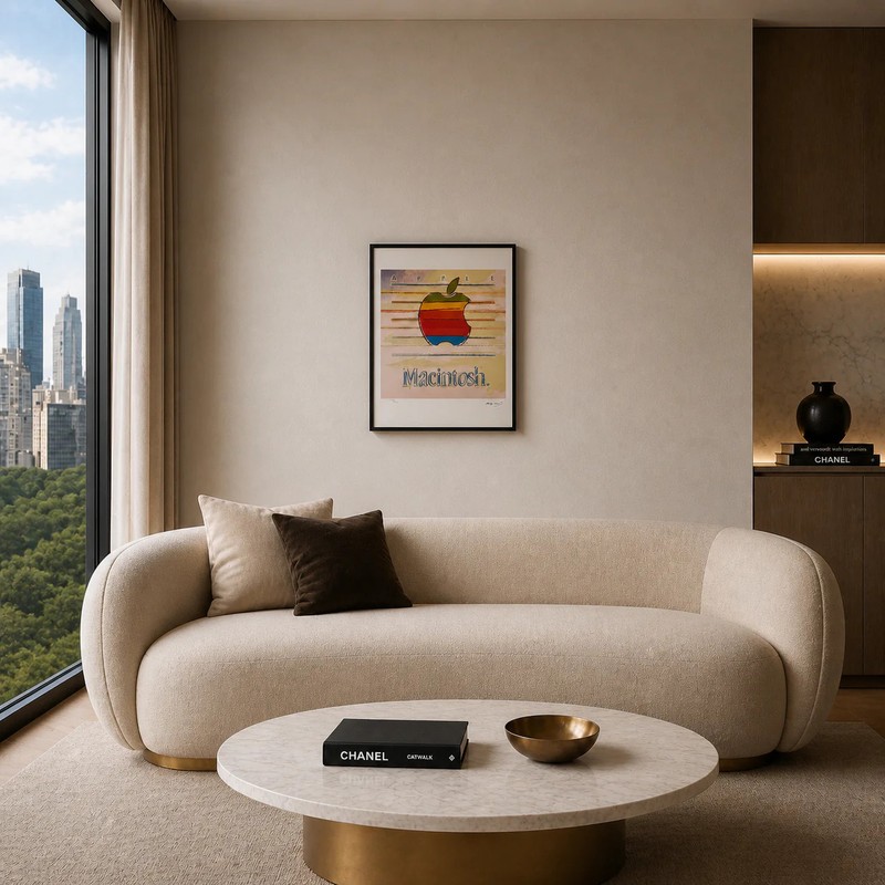 Andy Warhol Apple Lithograph on Arches 300gsm 16.5x23in (42x59 cm) gallery