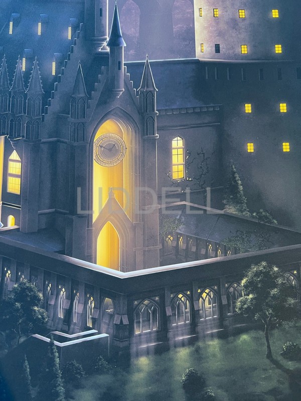 Mondo Style Ben Harman Harry Potter Hogwarts 7 Print AP Set Signed / #d 3 of 5 gallery