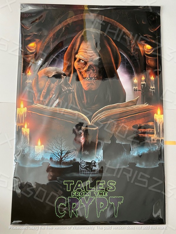Tales From The Crypt Cryptkeeper Movie Film Poster Giclee Print #11 24x36 Mondo