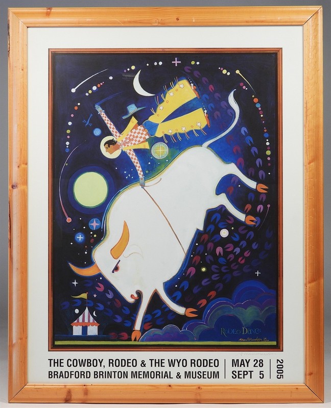 Allan Mardon Rodeo Dance Bradford Brinton Memorial Color Lithograph - 2005 gallery
