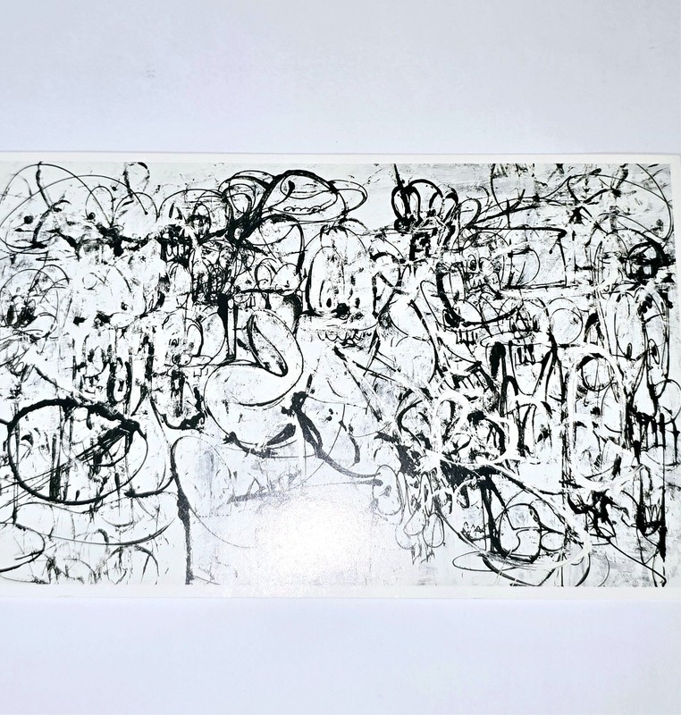 GEORGE CONDO 2001 MENTAL STATES EXHIBITION ART SHOW CARD PAINTING PRINT POSTER