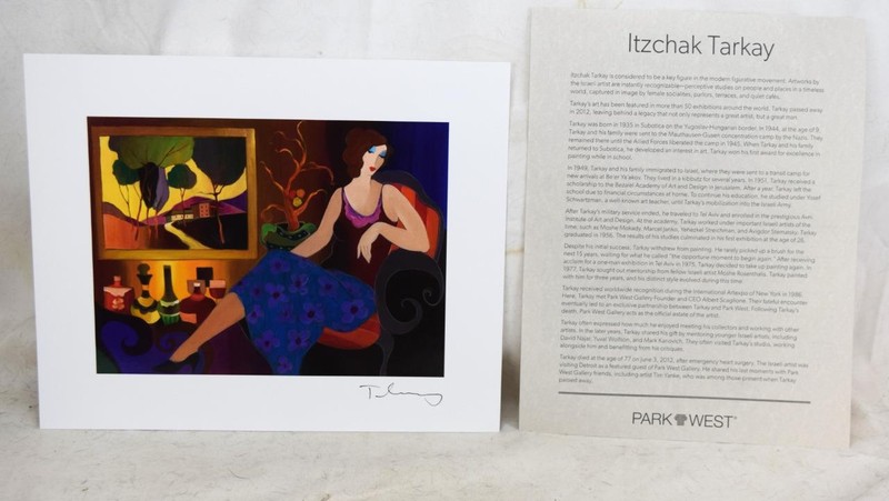 Itzchak Tarkay Simple Elegance #15 2024 Lithograph Print Park West w/COA New