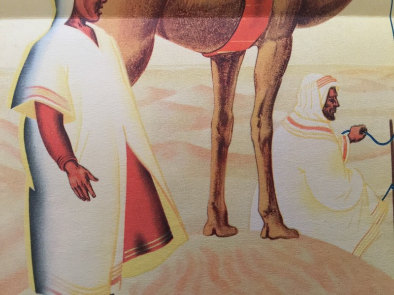 Antique Print Ali The Camel Boy 1930s Lithograph Teachers World Illustration gallery