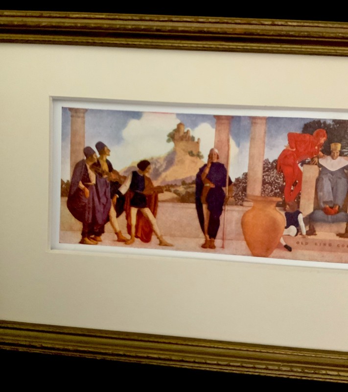 Maxfield Parrish “Old King Cole” Orig’l Illus Jan 1911 International Studio RARE gallery
