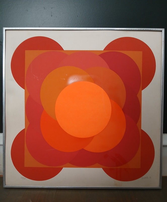 Hisao Domoto 1970 signed 23/35 Screen Print