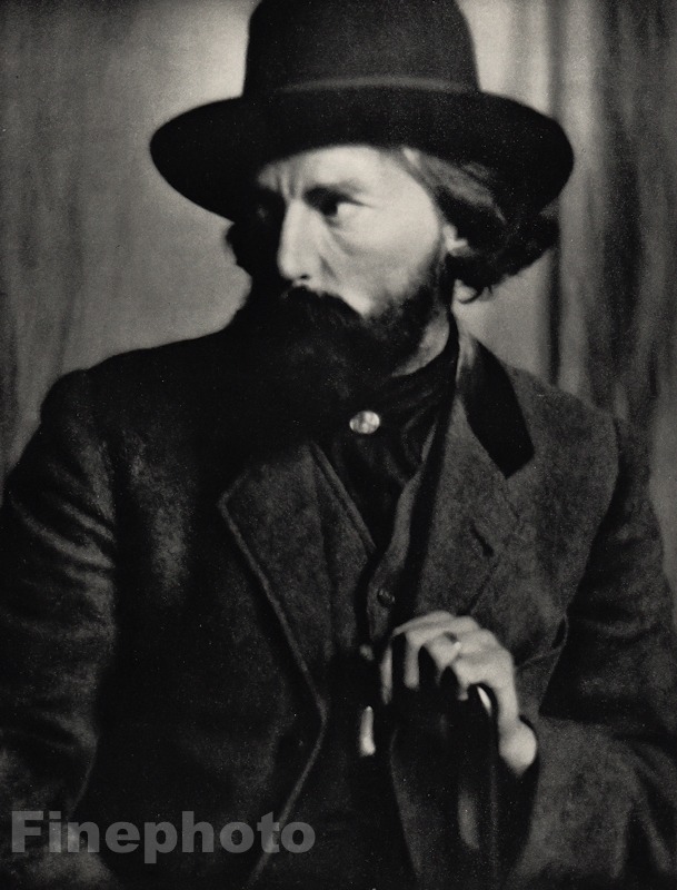 1914/66 Vintage 11x14 AUGUSTUS JOHN Welsh Artist Photo Art ALVIN LANGDON COBURN