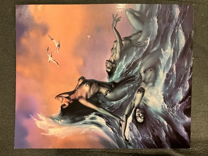 Special Edit Boris Vallejo Art Poster Cards (1992, Kalan Inc) VFN u chose 8×10