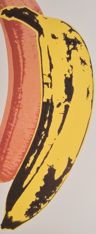Andy Warhol * Banana * 57 x 38 cm * Signed Lithograph * Limited # 58/100 gallery