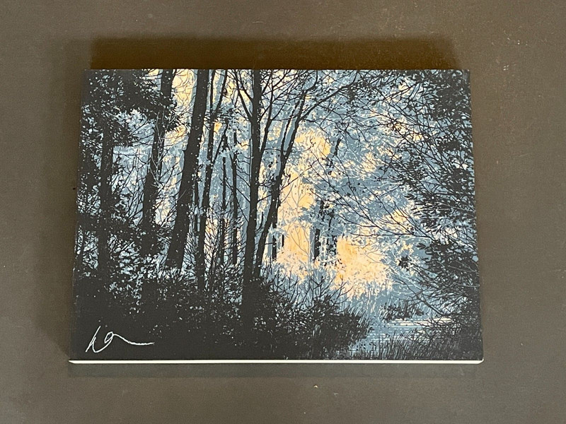 DAN MCCARTHY Breadcrumb Trail 001 screenprint on wood art SIGNED variant /20