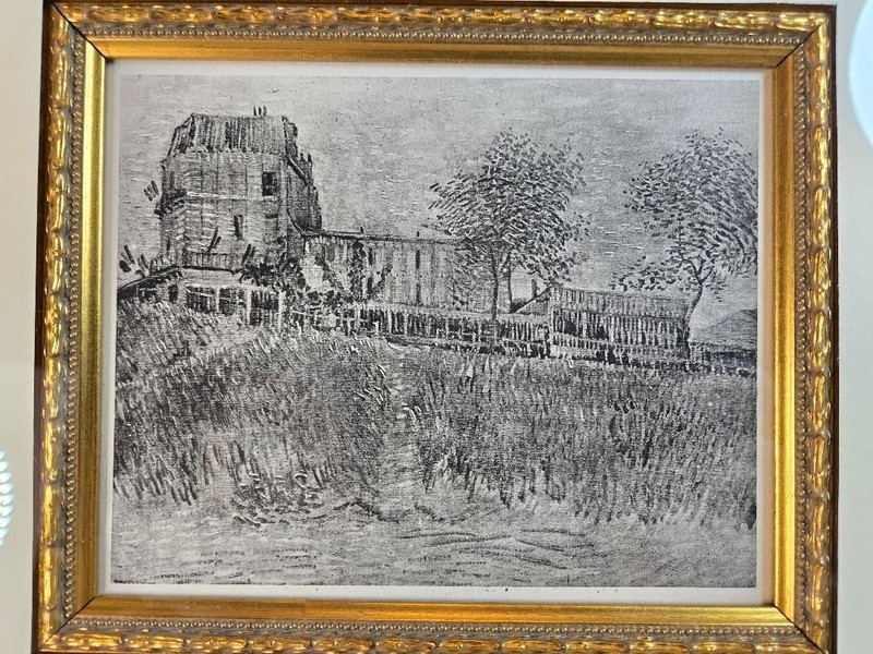 Vincent Van Gogh copper engraving. "Suresnes" c. 1920 Gorgeous and scarce gallery