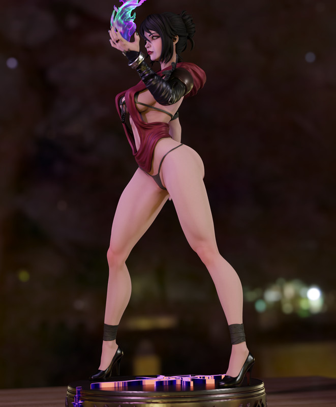 3DMomoji Dragon Age Morrigam SFW / NSFW Resin 5.25-31.5 cm Unpainted Model Kit gallery