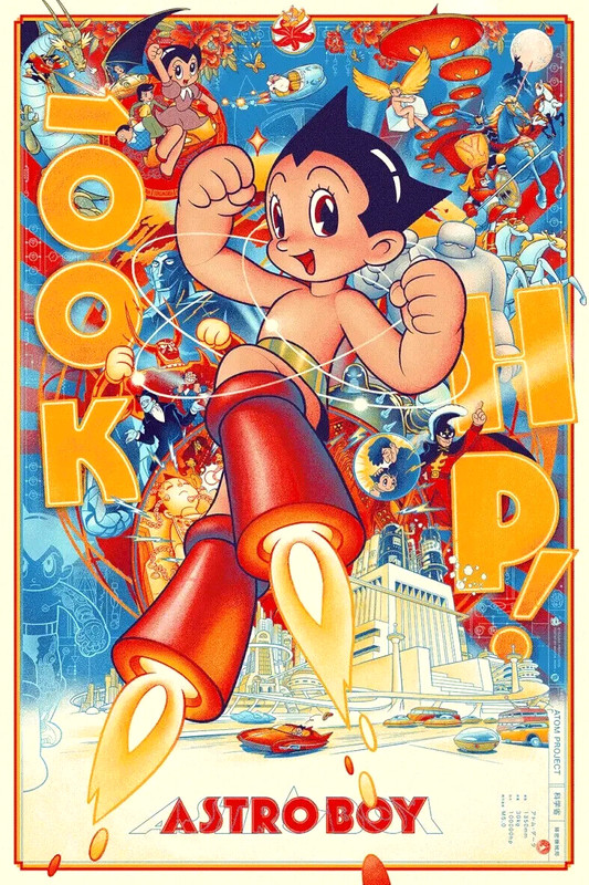 ✅🔥*RARE* Martin Ansin "Astro Boy" 3D Lenticular PLEX - LE #33/50 - *IN HAND* gallery