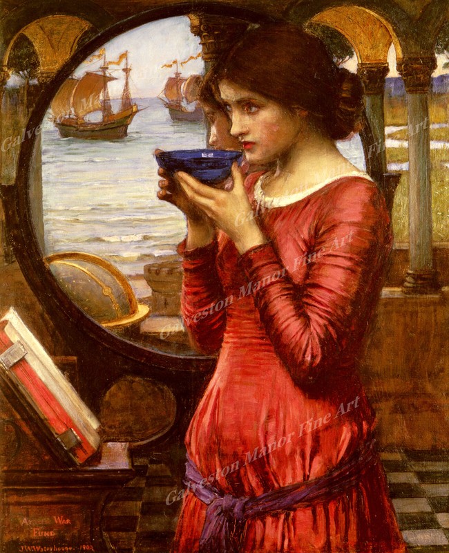 Destiny by Waterhouse Giclee Print Paper or Canvas